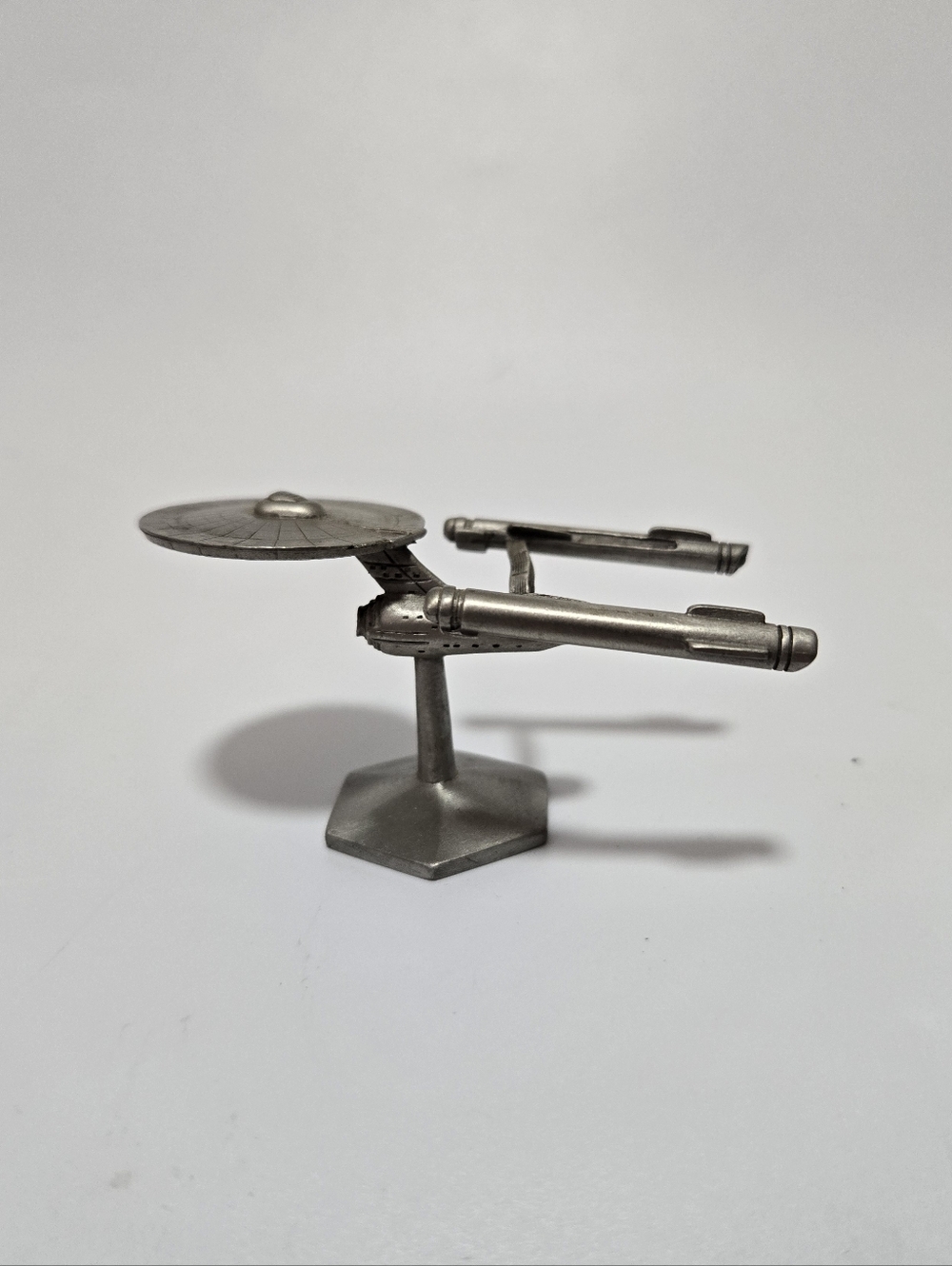 Vintage Star Trek USS Enterprise NCC-1701 Miniature RF 788 1991 Rawcliffe Pewter